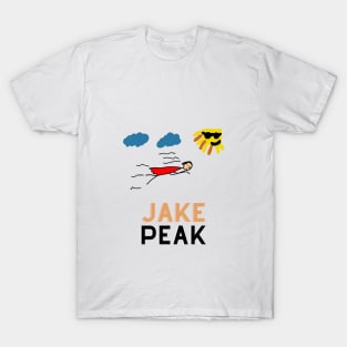 Jake Peak, superhero, Super Guy, Funny T-Shirt, Funny Tee, Badly Drawn, Bad Drawing T-Shirt